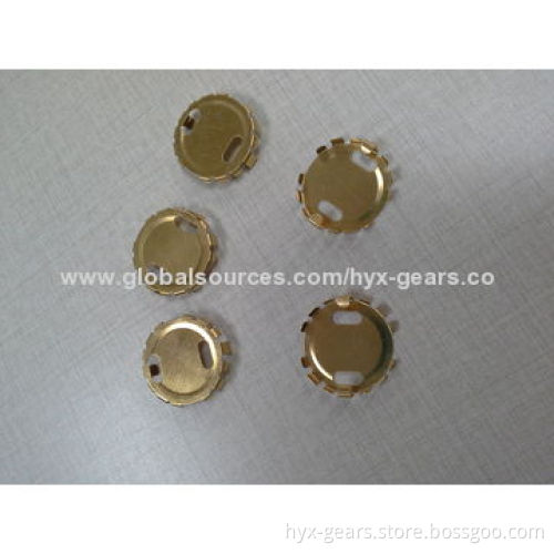 Customized Metal Stamping, Made of Copper Material